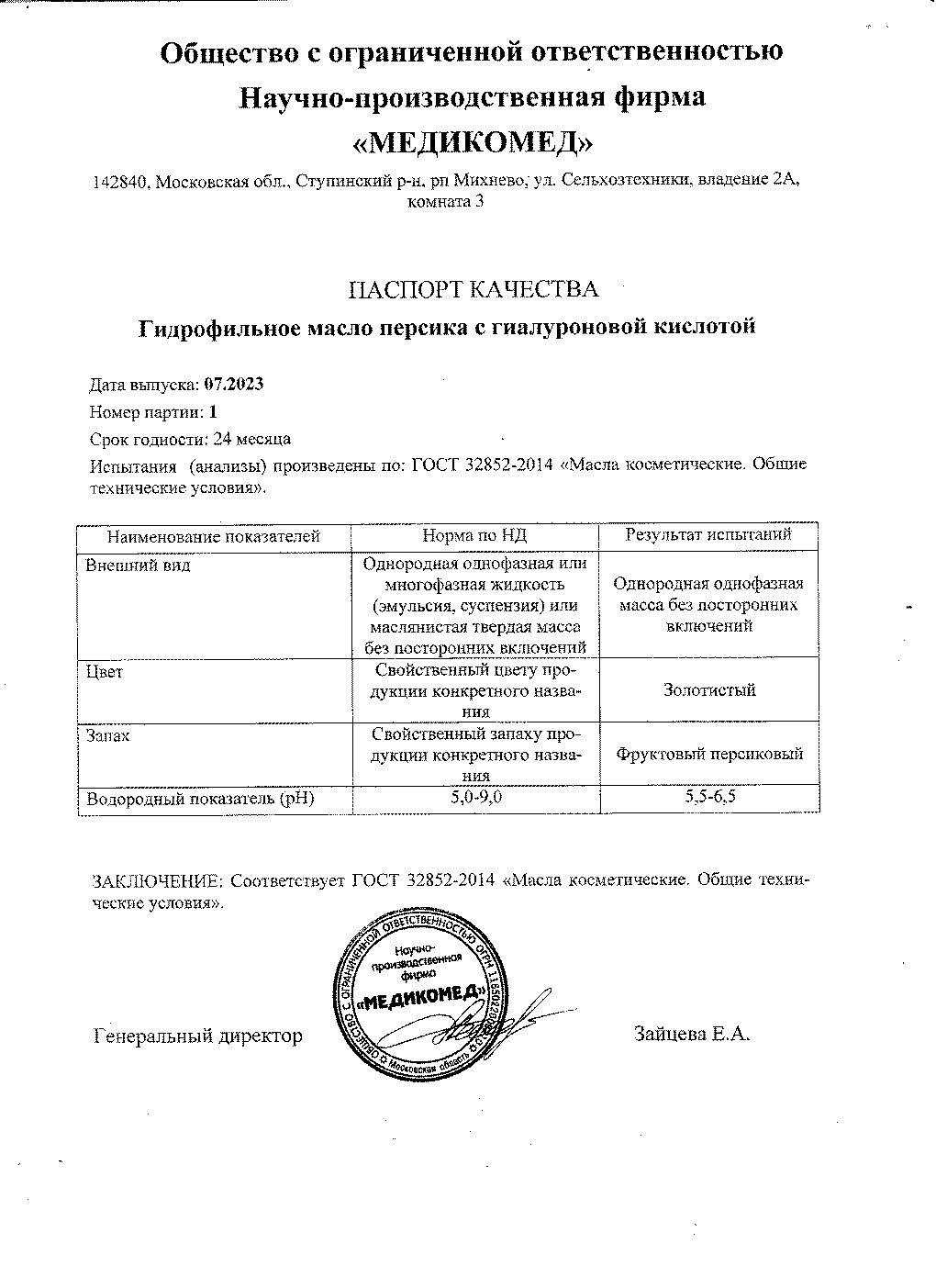 Паспорт №072023